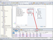 Tableau 4.6 Barres - Efforts internes | Options de filtre de tableau