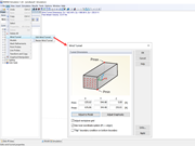 Dimensions de la soufflerie