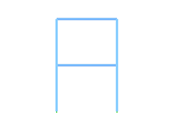 Structure métallique industrielle, vue dans la direction de l'axe X