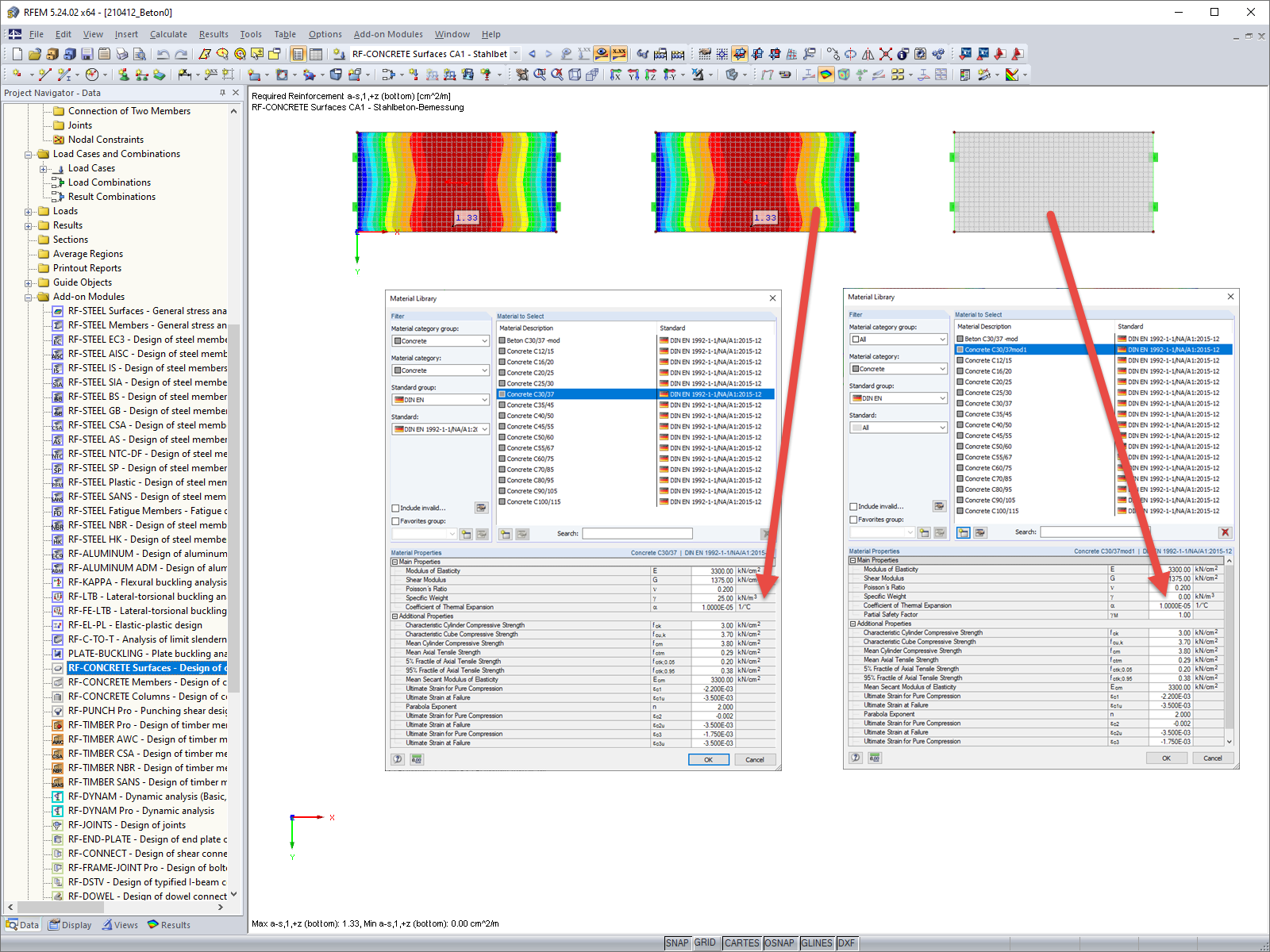Bibliothèque de matériaux - Matériau défini par l'utilisateur