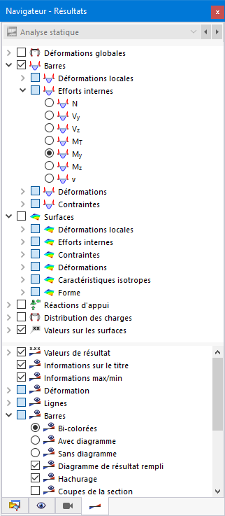 Navigateur - Résultats