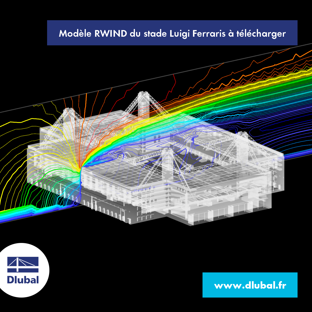 Modèle RWIND du stade Luigi-Ferraris à télécharger