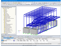Modèle 3D du Somnium dans RFEM (© Bollinger + Grohmann)
