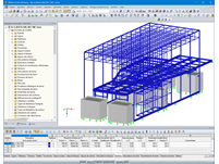 Modèle 3D du Somnium dans RFEM (© Bollinger + Grohmann)