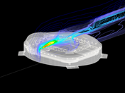 Nouveau stade de Tottenham avec des isolignes