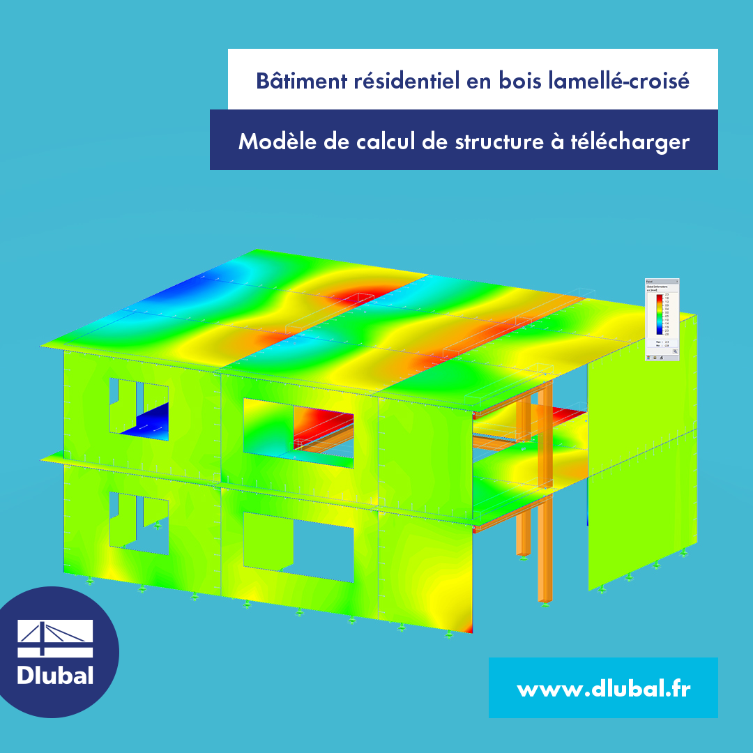 Bâtiment résidentiel en bois lamellé-croisé