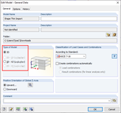 FAQ 005011 | Ma barre est alignée avec l'inclinaison de l'axe principal lors de l'importation de SHAPE-THIN dans un modèle RFEM 2D. Comment puis-je résoudre ce problème ?