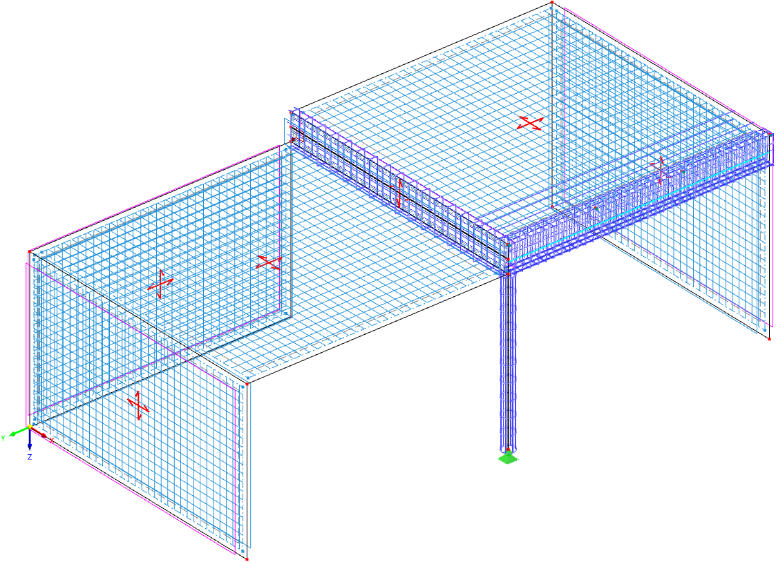 Armatures de barres et de surfaces