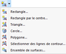 Boutons pour les surfaces planes