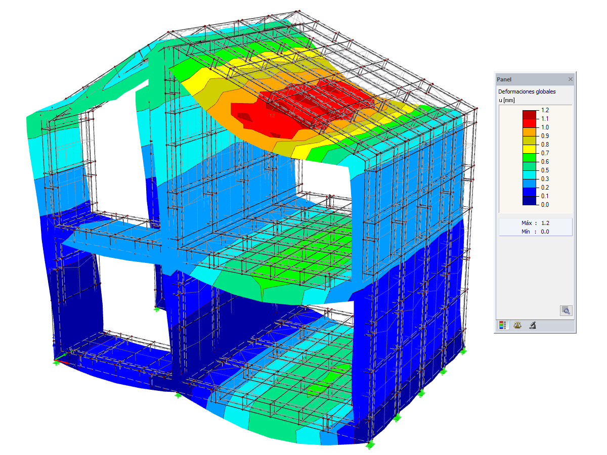 Structure en bois assemblée