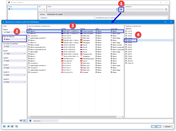 Sélection d'un matériau béton dans la bibliothèque