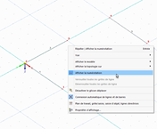 Affichage de la numérotation des lignes et des nœuds