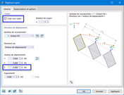 Copie d'objets à 3 m vers le haut