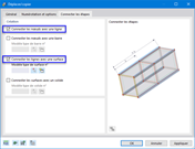 Création de lignes et de surfaces lors de la copie
