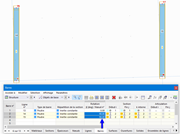 Ajuster l’angle de rotation dans le tableau « Barres »