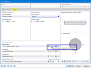 Création d’une section de nervure