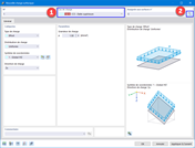 Définition de la charge d'exploitation de la dalle supérieure