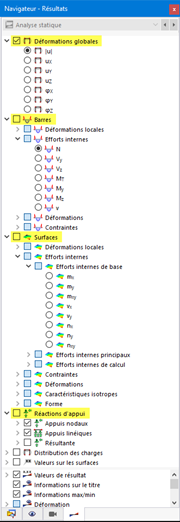 Navigateur - Résultats