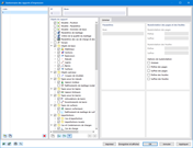 Boîte de dialogue « Gestionnaire des rapports d'impression »