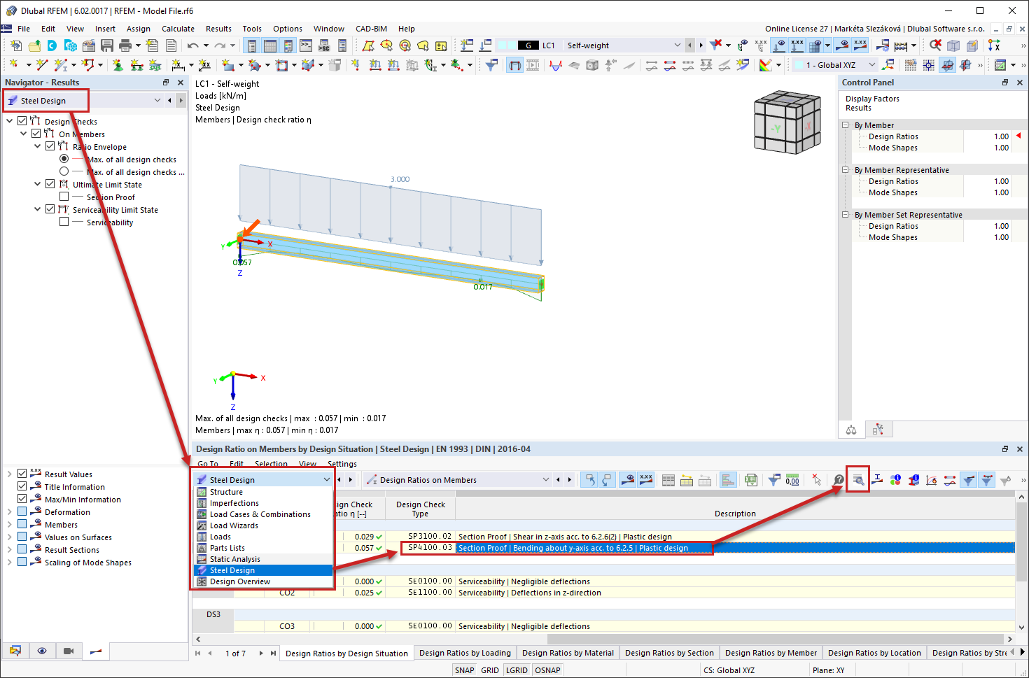 FAQ 005042 | J'ai activé la vérification dans les Données de base sous « Modules complémentaires » et j'ai tout calculé. Comment obtenir les résultats de mon calcul ?