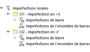 Imperfections locales dans le navigateur