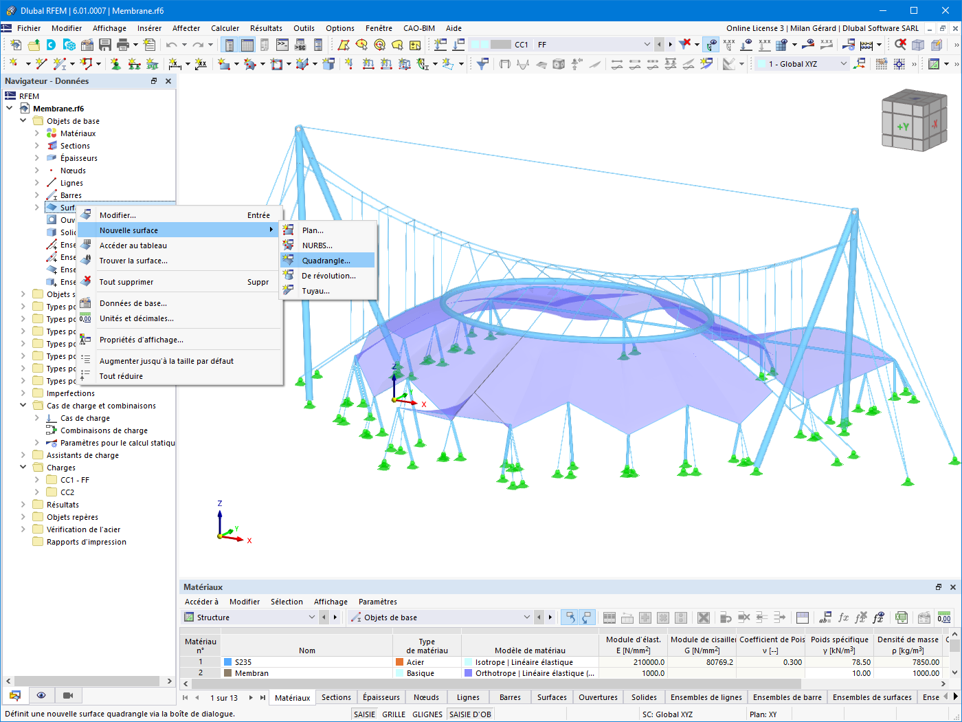 Fonctionnalité 001988 | Interface utilisateur intuitive