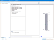 Longueur efficace de flambement pour barres en aluminium avec données de base de stabilité.