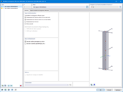 Longueur efficace de flambement pour barres en aluminium avec données de base de stabilité.