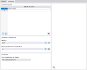 Définition de la géométrie du plan de charge surfacique