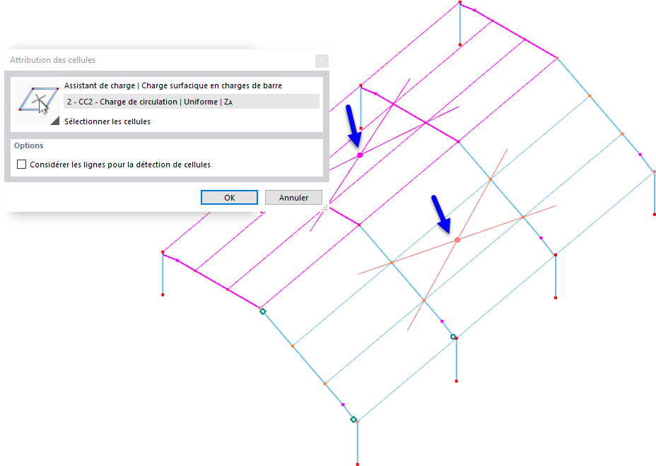 Sélection graphique des cellules