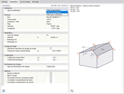 Définition des paramètres de charge de neige