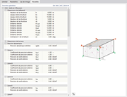 Charges de vent générées