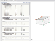 Charges de vent générées