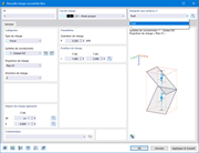 Boîte de dialogue « Nouvelle charge concentrée libre »