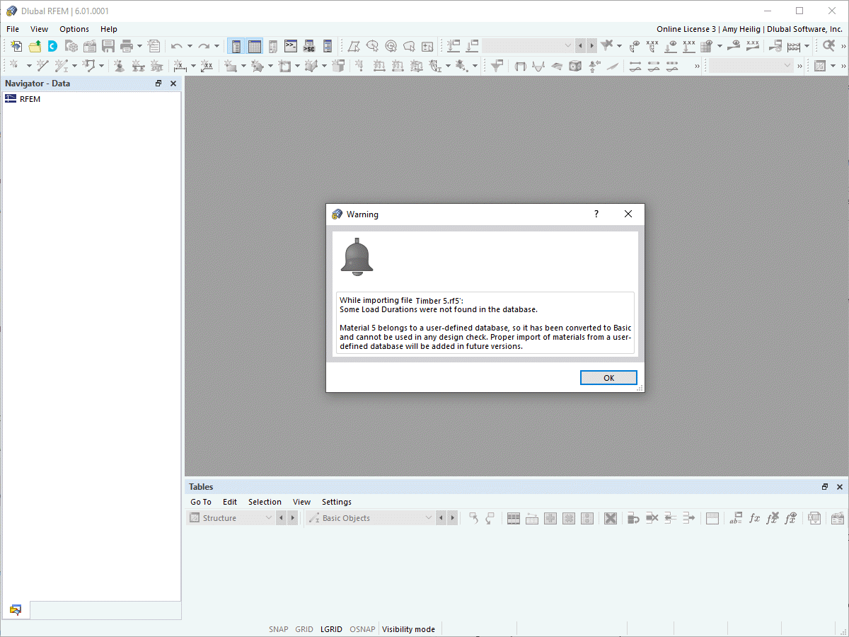 FAQ 005104 | Puis-je ouvrir des modèles RFEM 5 dans RFEM 6 sans perdre de données?