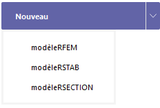 Créer un nouveau modèle