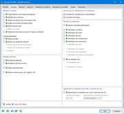 Boite de dialogue « Nouveau modèle - Données de base », onglet « Modules complémentaires »