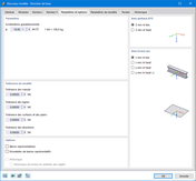 Boîte de dialogue « Nouveau modèle - Données de base », onglet « Paramètres et options »