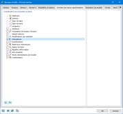 Boîte de dialogue « Nouveau modèle - Données de base », onglet « Assistant des barres représentatives »