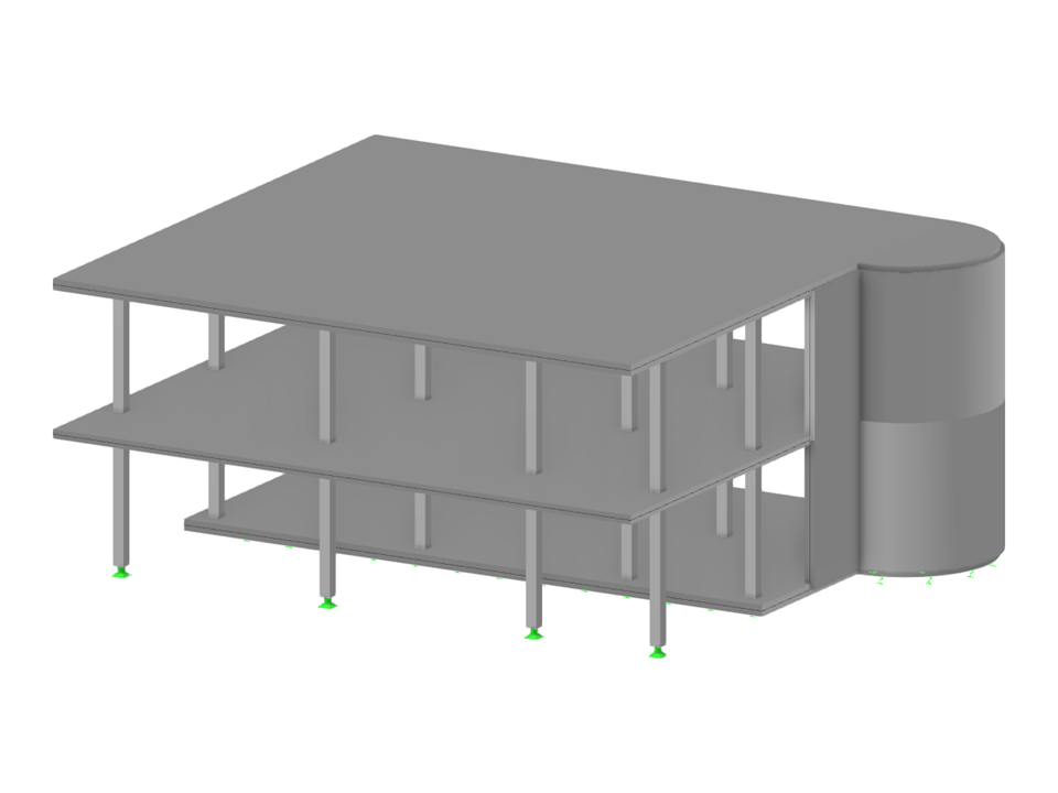 Bâtiment en béton armé