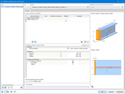 Définition de la platine d’about en début et en fin de barre