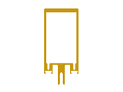 Section en aluminium