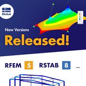 Lancement d'une nouvelle version pour RFEM 5 et RSTAB 8 !