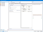 Boîte de dialogue « Modifier l’ensemble de barres », propriétés de calcul activées pour la vérification de l’acier