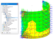 Affichage du système d’axe EF