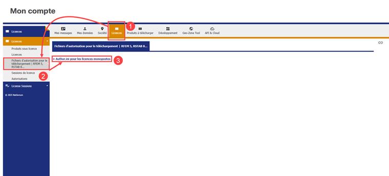 FAQ 002518 | Comment obtenir le fichier d’autorisation actuel pour RFEM 5, RSTAB 8 et autres programmes autonomes ?
