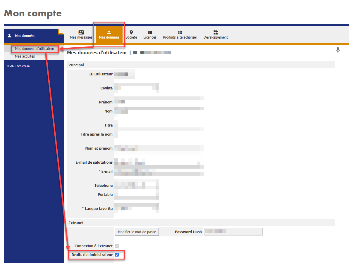 FAQ 005139 | Nous avons acheté plusieurs licences en ligne. Comment puis-je déplacer une autorisation d'une licence à une autre ?