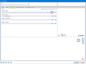 Interface affichant différents types de vérification pour créer un nouveau barre de structure dans une application logicielle.