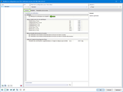 Configuration pour la vérification du bois affichant les paramètres pour les barres à inertie variable et courbes. Inclut des détails d’analyse structurelle et des éléments de modélisation.