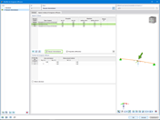 Représentation visuelle de la longueur efficace et de l’analyse de stabilité dans les structures en bois, en mettant l’accent sur les barres cintrées et à inertie variable